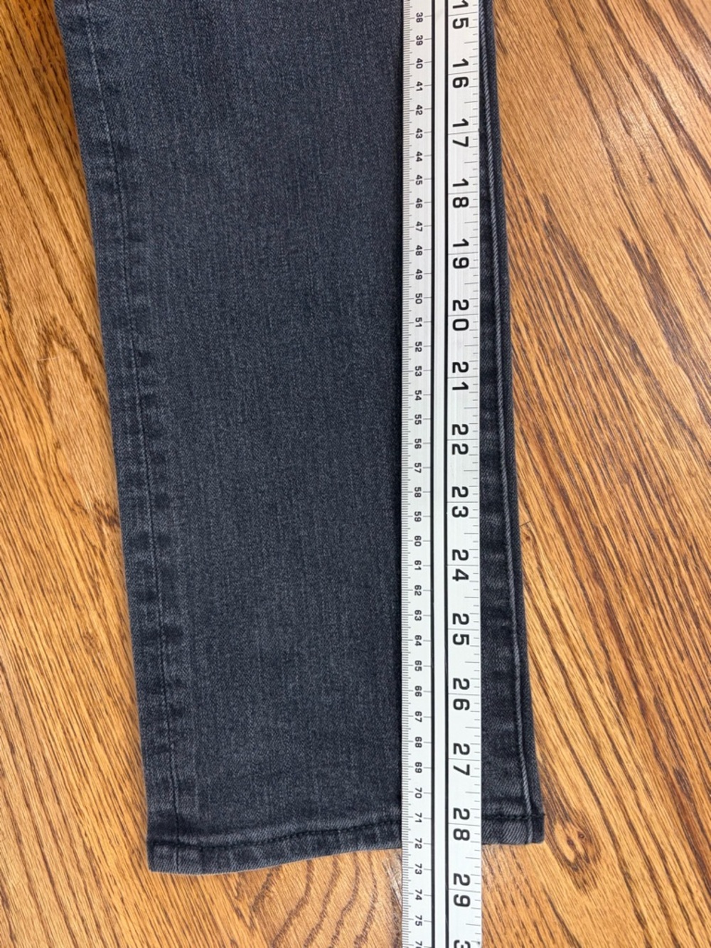 American Eagle 32 x 28 Extreme Flex 4  Dark Gray Slim Jeans - Picture 6 of 7
